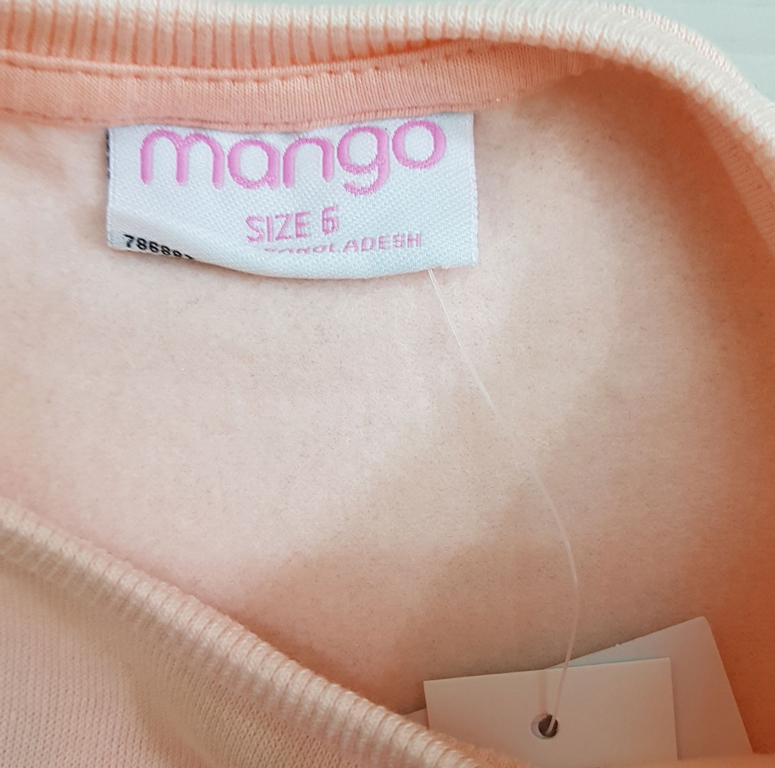 بلوز گرم 22108 سایز 1 تا 6 سال مارک MANGO   B&L